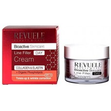 Revuele BIO ACTIVE COLLAGEN&ELASTIN LINE FILLER DAY CREAM Дневен крем збогатен со колаген и еластин Revuele BIO ACTIVE COLLAGEN&ELASTIN LINE FILLER DAY CREAM Дневен крем збогатен со колаген и еластин