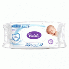 Violeta water care sensitive 56 влажни марамици Violeta water care sensitive 56 влажни марамици