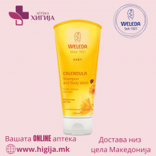 Weleda шампон и гел за туширање од невен 200ml Weleda шампон и гел за туширање од невен 200ml