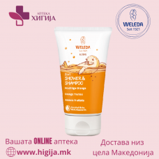 Weleda шампон и гел за туширање од портокал 150 ml