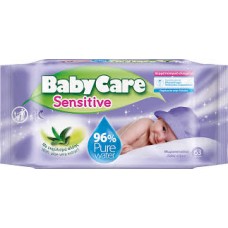 Baby care sensitive aloe vera 63 влажни марамици