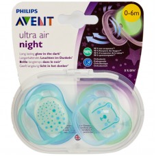 AVENT ultra air night силиконска цуцла лажливка СОФТ 0-6m AVENT ultra air night силиконска цуцла лажливка СОФТ 0-6m