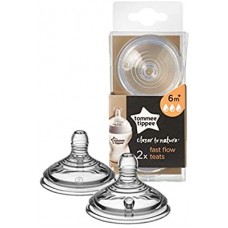 Tommee Tippee Closer to nature резервна цуцла за шише 6m+ Tommee Tippee Closer to nature резервна цуцла за шише 6m+