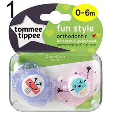 Tommee Tippee цуцла лажливка fun style 0-6m Tommee Tippee цуцла лажливка fun style 0-6m