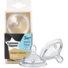 Tommee Tippee Closer to nature резервна цуцла за шише 3m+ Tommee Tippee Closer to nature резервна цуцла за шише 3m+