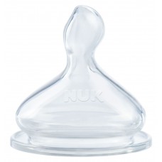 NUK First choice+ силиконска цуцла за шише 6-18m NUK First choice+ силиконска цуцла за шише 6-18m