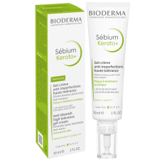 BIODERMA Sebium Kerato+ 30ml - гел-крем против неправилности на кожата со висока толерантност BIODERMA Sebium Kerato+ 30ml - гел-крем против неправилности на кожата со висока толерантност