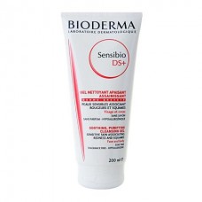 BIODERMA Sensibio DS+ смирувачки гел за миење и прочистување на лице и тело 200ml BIODERMA Sensibio DS+ смирувачки гел за миење и прочистување на лице и тело 200ml