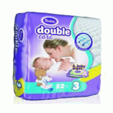 Violeta double care  & baby wipes 3 4-9kg 52