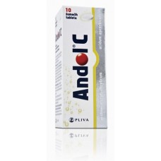 Andol+C vitamin шумливи таблети за возрасни Andol+C vitamin шумливи таблети за возрасни