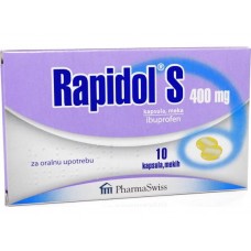Rapidol S 400mg меки капсули за возрасни Rapidol S 400mg меки капсули за возрасни