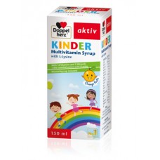 KINDER мултивитамински сируп со L-Lysine KINDER мултивитамински сируп со L-Lysine
