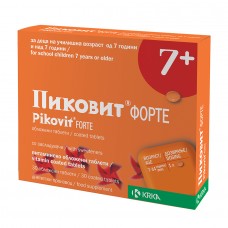Pikovit forte 7+ обложени таблети за деца Pikovit forte 7+ обложени таблети за деца