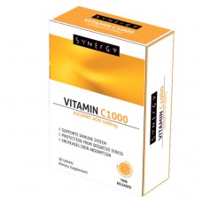 SYNERGY Vitamin C 1000 таблети SYNERGY Vitamin C 1000 таблети