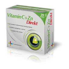 Vitamin C+Zn Direkt кесички за возрасни Vitamin C+Zn Direkt кесички за возрасни