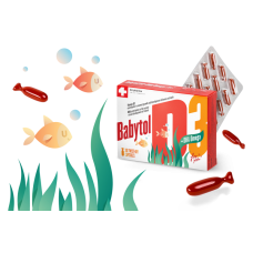 Babytol D3+omega капсули за деца Babytol D3+omega капсули за деца